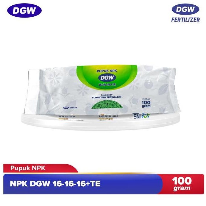 

Terlaris Dgw - Pupuk Npk 16-16-16-Te @100 Gram