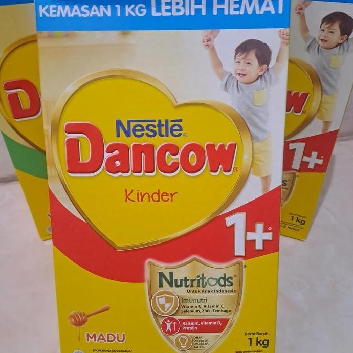 

BARU DANCOW KINDER 1+ 3+ VANILA & MADU 350GR 1KG