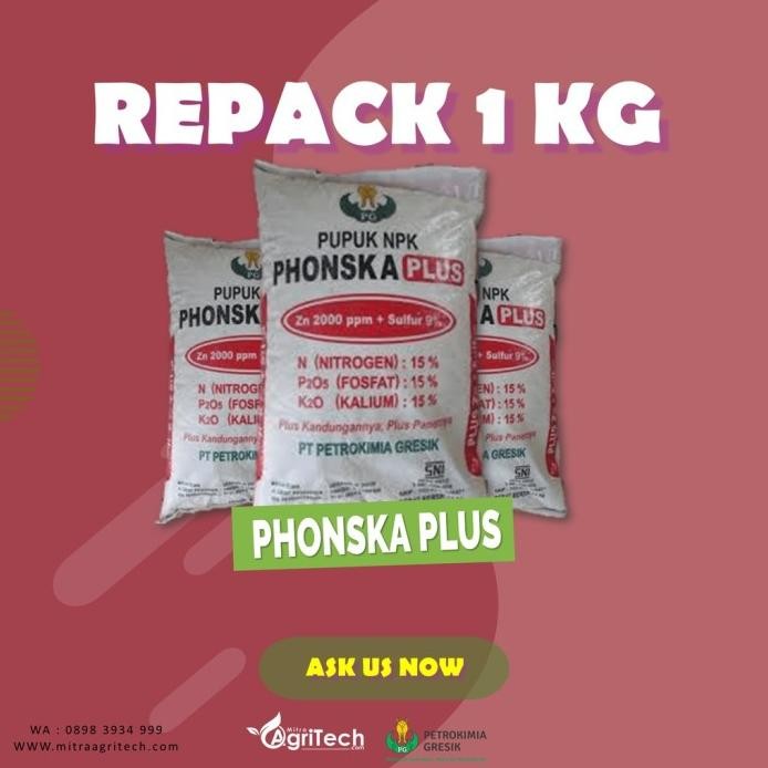 

Terlaris Pupuk Npk Phonska Plus Repack 1 Kg - Petrokimia Gresik