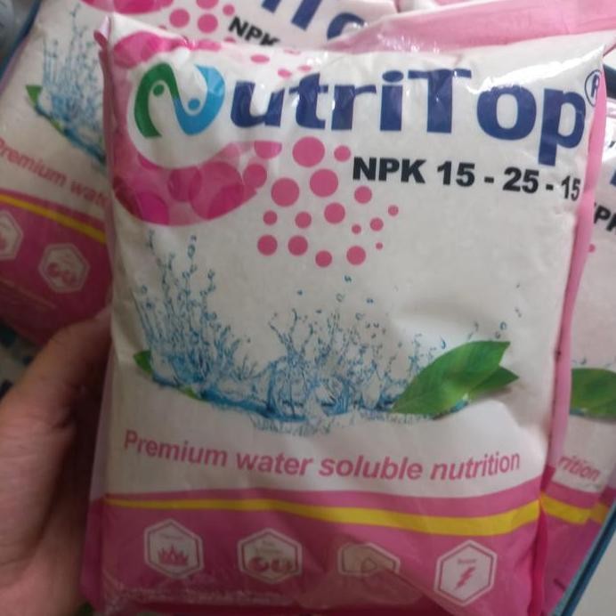

Terlaris Pupuk Bunga Dan Buah Nutritop Npk Profesional 15-25-151Kg