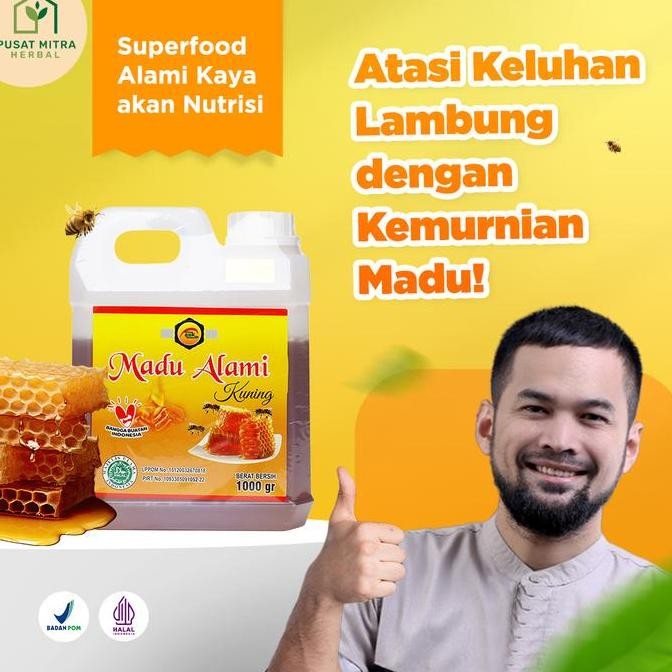 

BARU MADU KUNING ALAMI AMK 1KG