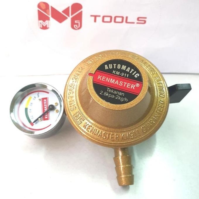 Regulator Gas Ken Master - Kepala Gas Ken Master + Meter