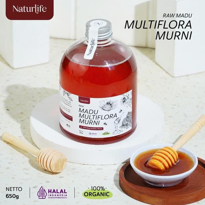 

BARU MADU MULTIFLORA SUPER ASLI 650GRAM NATURLIFE ALAMI TANPA CAMPURAN