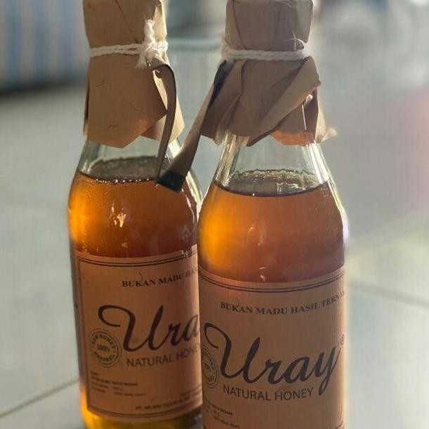 

BARU MADU URAY 330 ML 450GR GRADE A RAW HONEY HUTAN LIAR BUKAN MADU TERNAK