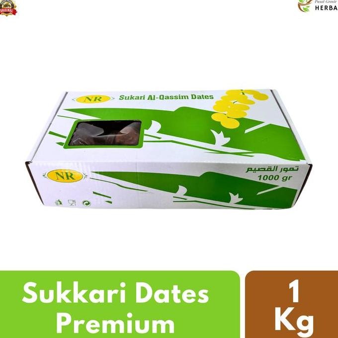 

BARU KURMA SUKARI AL QASSIM 1KG GRADE A PREMIUM | KURMA SUKKARI MADU RAJA LEMBUT OLEH OLEH HAJI DAN UMROH