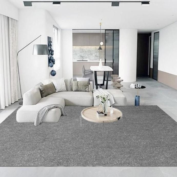 Murah Ningrat | Karpet Polos Alas Lantai Minimalis Antislip Tebal 3X4M