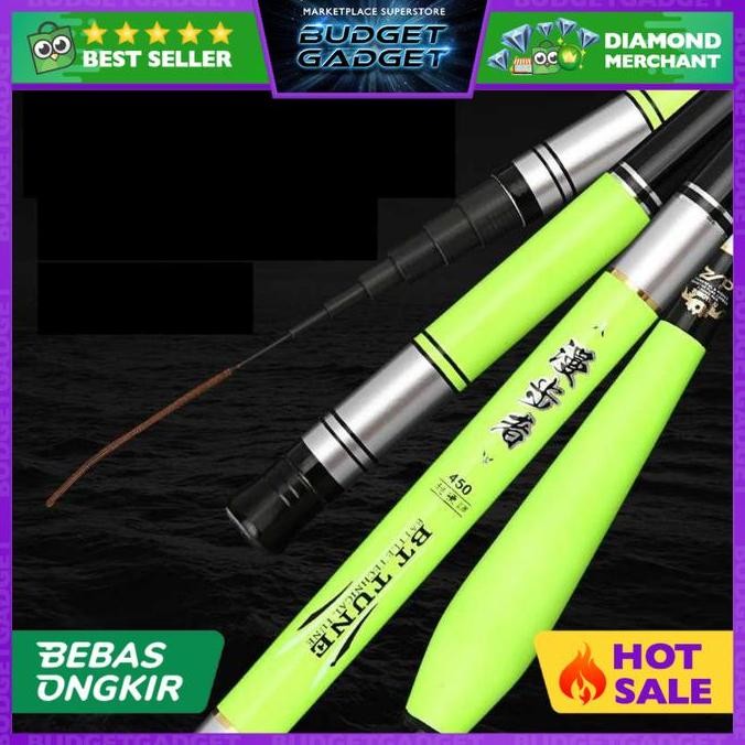 VBoni Joran Pancing Carbon Fiber Stream Fishing Rod - 5841
