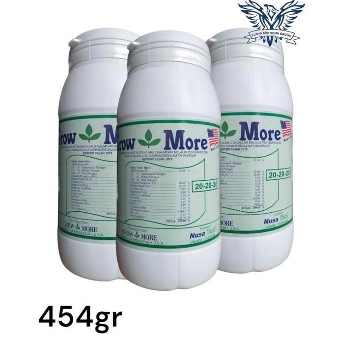 

Terlaris Pupuk Growmore Npk 20-20 Seimbang 454 Gram Pupuk Untuk Tanaman