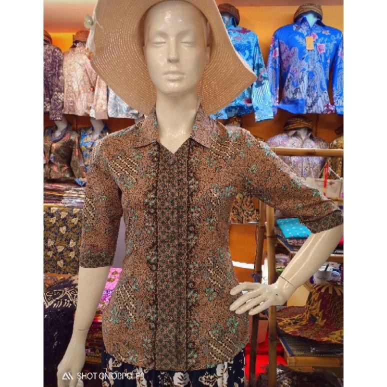 Ready Toko Bakul Batik, Couple Batik Kmj Lengan Pendek & Blouse