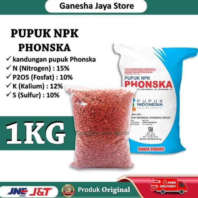 

Terlaris Repack Pupuk Npk Phonska Merah Buat Tanaman Dan Berkebun 1Kg 4Kg Pupuk