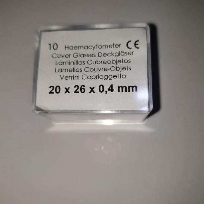 

BEBAS ONGKIR - Assitent (germany) Cover Glass for.counting Chamber
