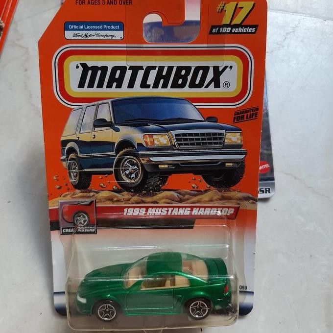 matchbox 1999 mustang hardtop