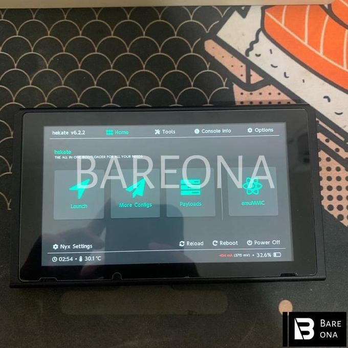 new [BARU NEW] Nintendo Switch TABLET V2 CFW 128GB 256GB 512GB 1TB (CFW ONLY)