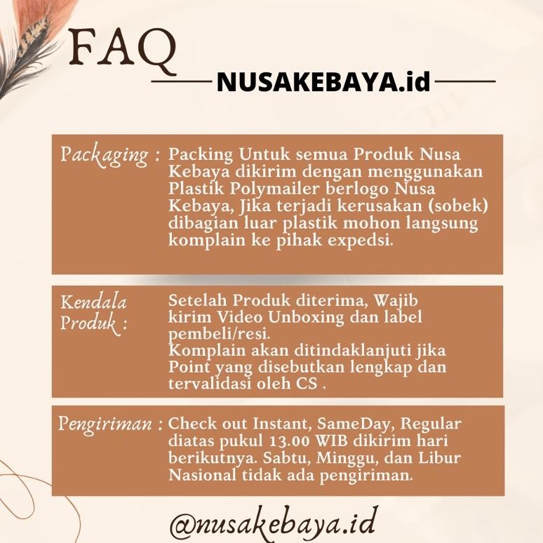 Ready Atasan Kebaya Brukat Kutubaru Tangan Pendek / Atasan Kebaya Wisuda Modern Murah Varian Warna U