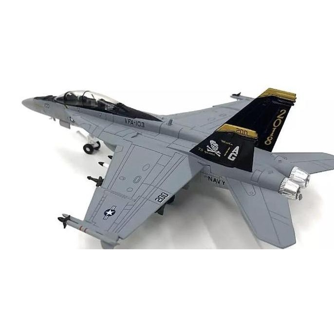Diecast Pesawat Tempur F-18B Hornet 1/72 Jolly Rogers