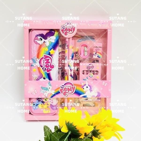 

Sutang7 In 1 Anak Alat Tulis Set Kotak Pensil / Kotak Hadiah Alat Tulis / Karakter Lucu