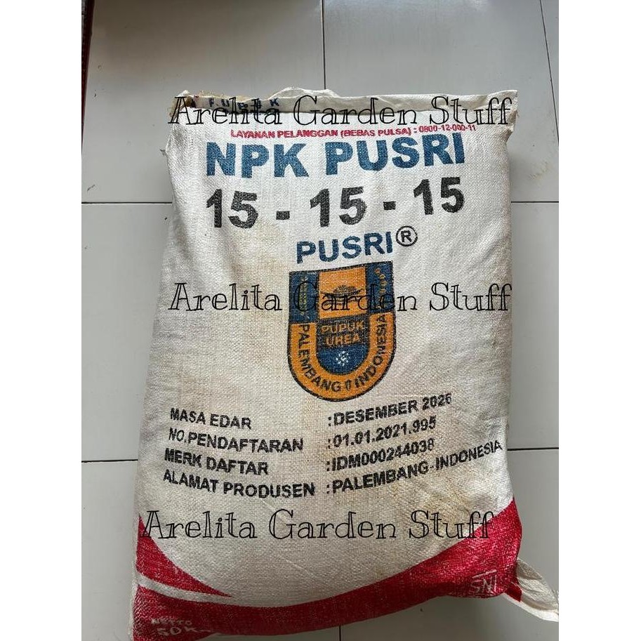 

Terlaris Pupuk Npk 15-15-15 Pusri Repack 1Kg Tanaman Alami