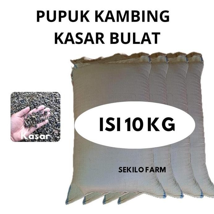 

Terlaris Pupuk Kandang Kambing Kasar 10 Kg Untuk Media Tanam Subur