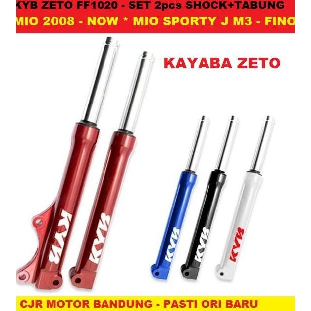 Shock Depan Motor Mio Sporty J M3 SOUL GT KAYABA ZETO FF1020 ORI BARU
