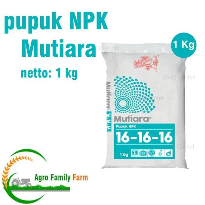 

Terlaris Pupuk Npk Mutiara 161616 1Kg