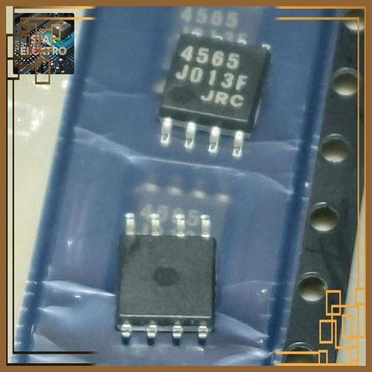 [SRE] 4565 JRC DMP-8 PERSEGI SMD NJM4565M-TE1 JAPAN RADIO IC OPAMP JRC4565