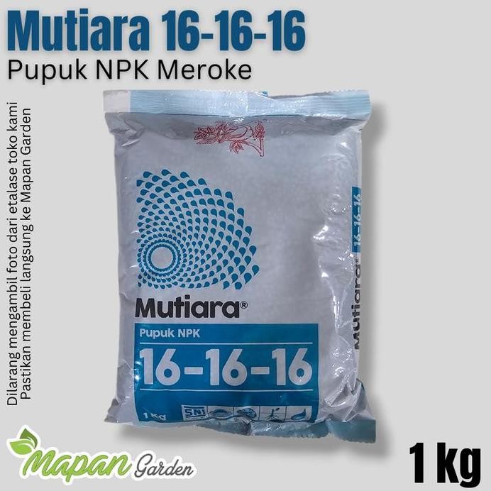 

Terlaris Pupuk Npk Mutiara 16-16-16 Meroke 1Kg