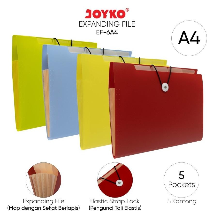 

Ready Expanding File / Map Harmonika Joyko Ef-6 A4