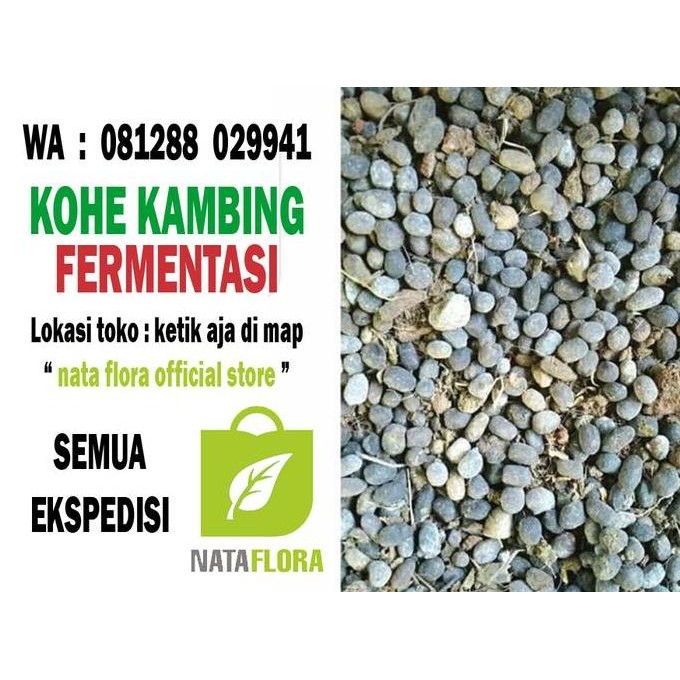 

Terlaris Pupuk Kandang Kambing Organik Murni Butiran Fermentasi