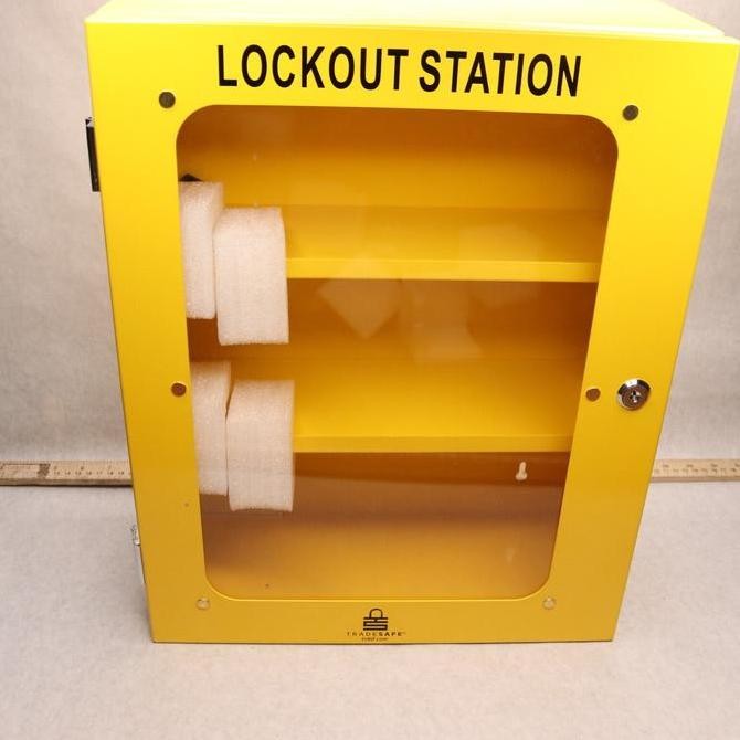 

~~~~~] Lockout Tagout Station Cabinet - LOTO Devices Not Included