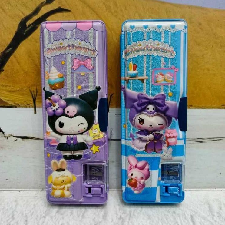 

Ready Kotak Pensil Magnet Sanrio Cinnamoroll Kuromi Pencil Case