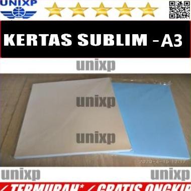 

Kertas Sublim Paper Sublimation Transfer Paper Sublimasi Sublime A3