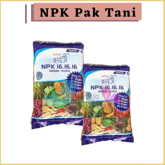 

Terlaris Raja Indo Pupuk Npk 16 16 16 Pak Tani Origin Rusia Kemasan Pabrik 1 Kg