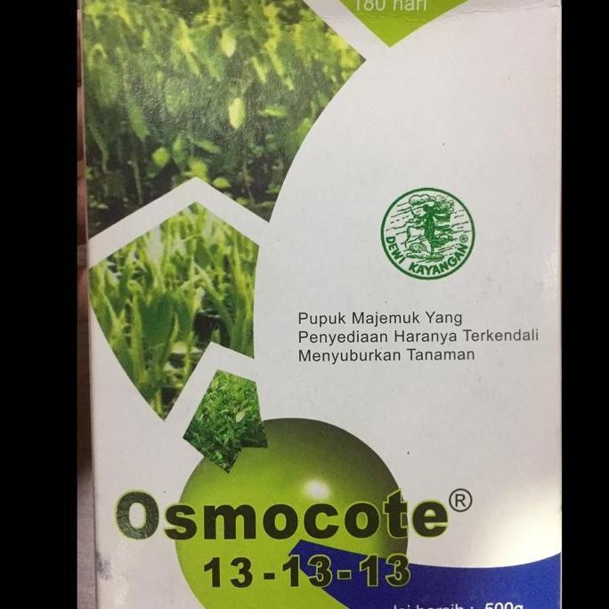 

Terlaris Pupuk Npk Slow Release Osmocote 13-13-13 500G 180 Hari