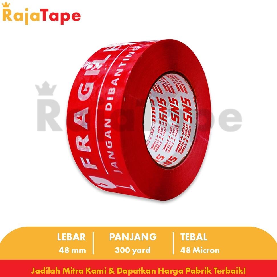 

Ready Lakban Fragile 300 Yard X 48 Mm X 48 Mic Sticky N Strong (Sns)