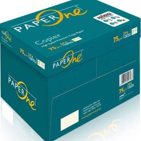 

[Grab/Gojek] Kertas Copy Print Folio F4 PaperOne 70 / 75 / 80 g Box