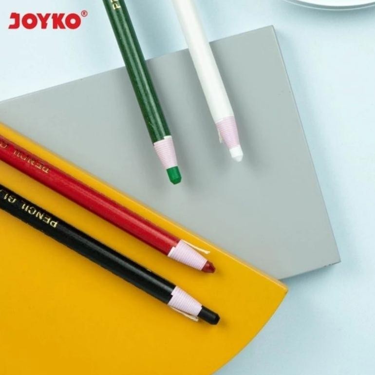 

Ready ( 12 Buah ) Pg 100 Pencil Glass / Pensil Kaca Joyko Pg-100 / Dermatograph