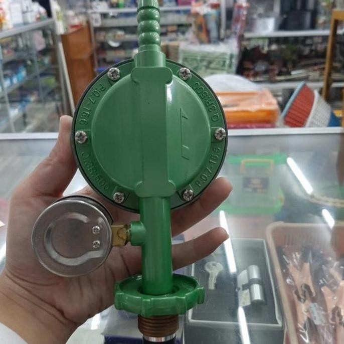 Regulator Winn Gas Tabung 50 Kg Meteran Low Pressure