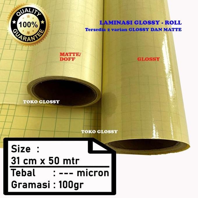 

LAMINASI 31 cm - ROLL