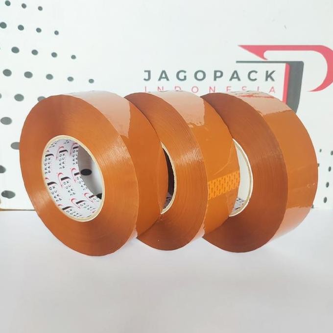 

Promo HEMAT 3 PCS - Lakban Coklat 45 x 500 Yard Jago Pack Indonesia - Lakban Packing JUMBO COD