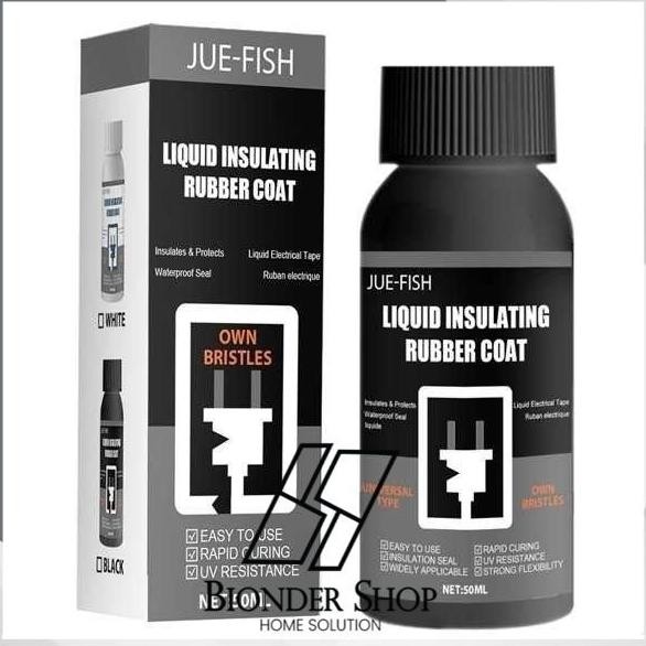 Promo Lem Kabel Listrik Liquid Isolator Rubber Coat Glue 50ml COD