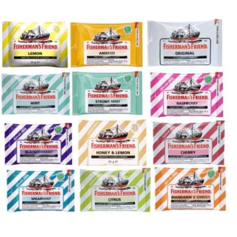 

Ready stok Terlaris FISHERMAN'S FRIEND Permen Pelega Tenggorokan Sugar Free/Extra Strong 25gr Termurah