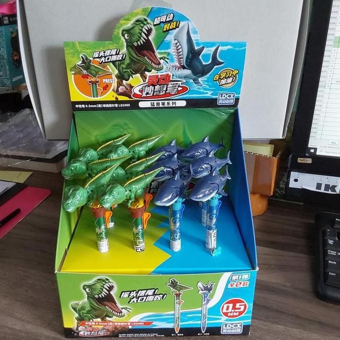 

LDCX WILD LIFE PENS 0,5 DINOSAUR SHARK 49372 RANDOM [ LDCX]