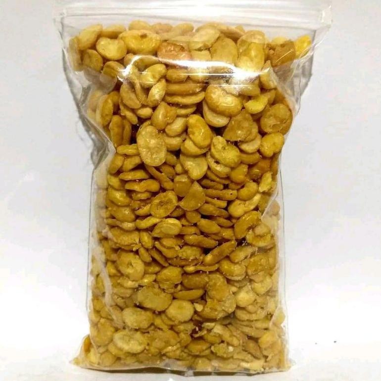 

Ready stok Terlaris Kacang Koro Kupas 500gr Rasa Asin Gurih Renyah Termurah