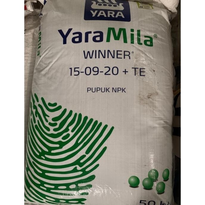

Terlaris Produk Terbaru! Pupuk Npk Yara Mila Winner 15-09-20+Te 1 Kg Repack