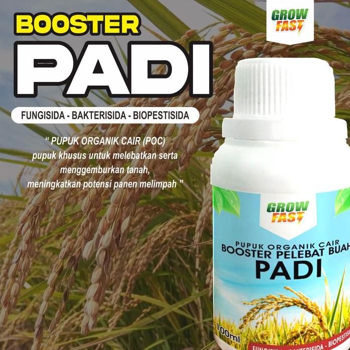 

Terlaris Pupuk Booster Padi 100Ml Pelebat Padi Dan Penyubur Tanah