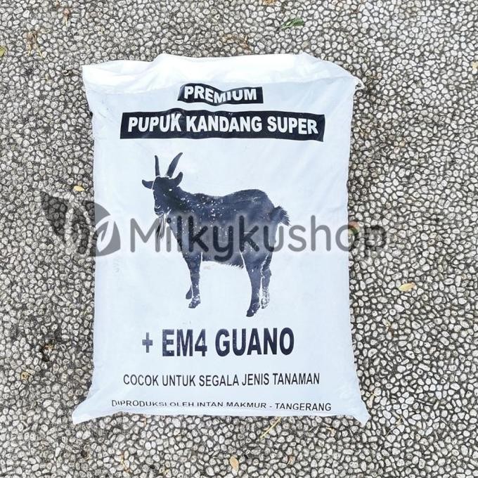 

Terlaris Pupuk Kandang Super Kambing Em4 Guano Intan Makmur Halus Via Cargo