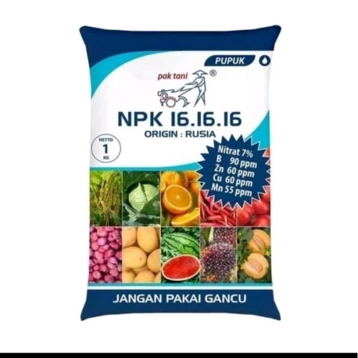 

Terlaris Pupuk Npk 16 16 16 Pak Tani Biru Tanaman