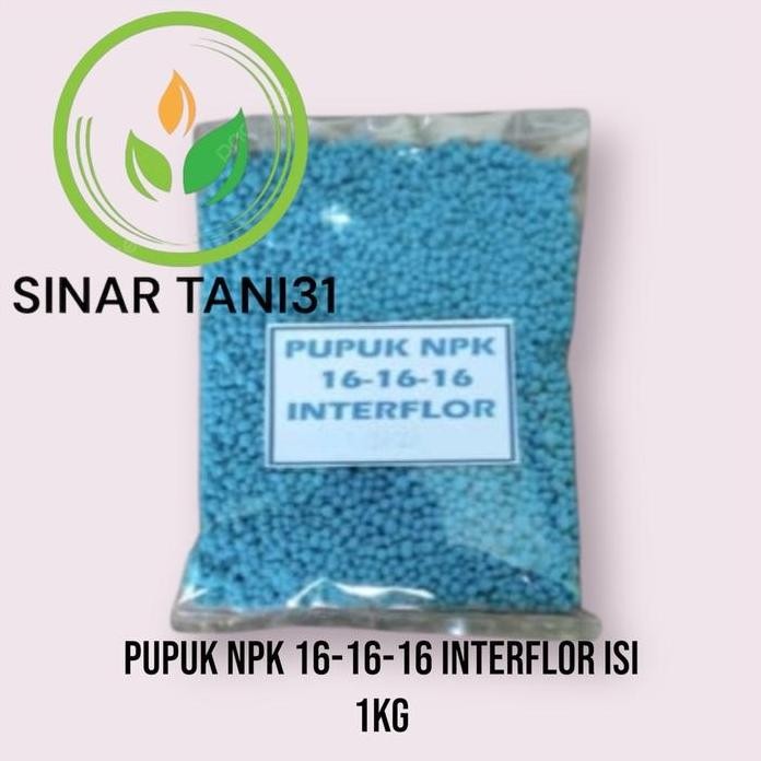 

Terlaris Pupuk Npk 16-16-16 Repack Isi 1 Kg Pupuk Npk Interflor