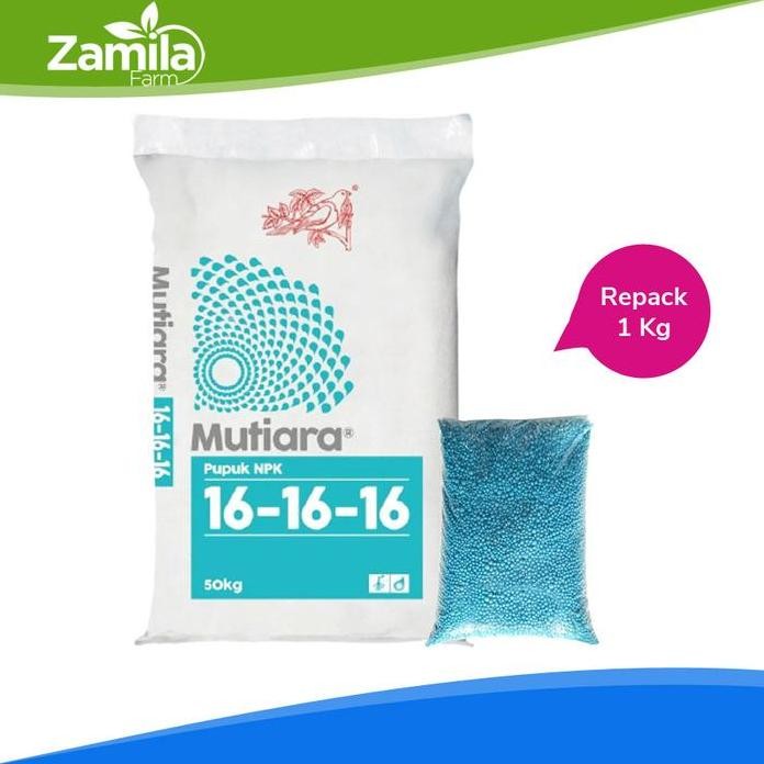 

Terlaris Pupuk Npk Mutiara Biru 16 16 16 Repack 1 Kg Kemasan Hemat