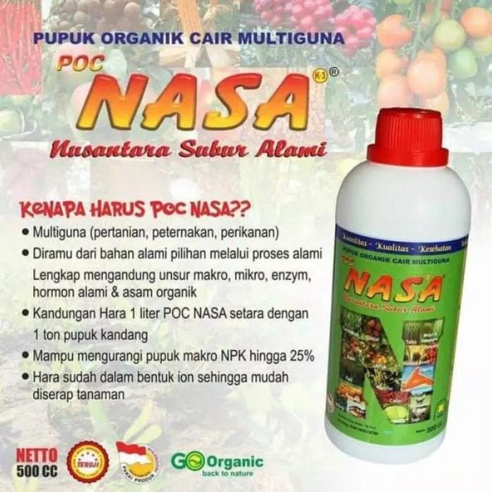 

Terlaris Poc Nasa / Pupuk Organik Cair /Pupuk Kandang Organik Cair